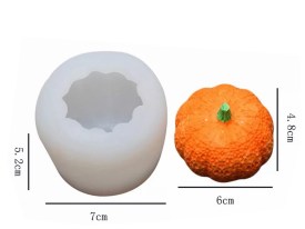 Molde silicona calabaza grande